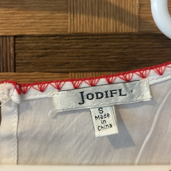 Jodifl embroidered boho hippie top. Small - Picture 6 of 8